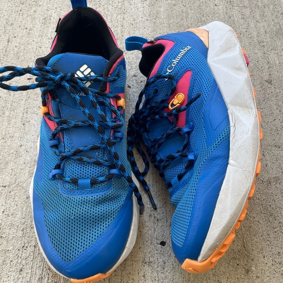 Columbia women sneakers 1974161 438 BL1821 Facet 60 low Outdry blue size 9 - Picture 2 of 9